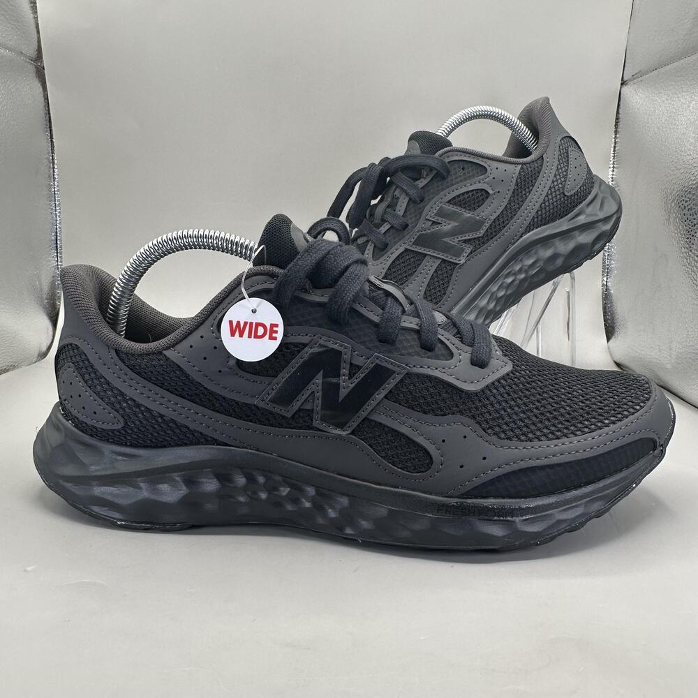 New Balance Fresh Foam Arishi V4 Tiralux Shoes Mens 8.5 2E Black Wide Running